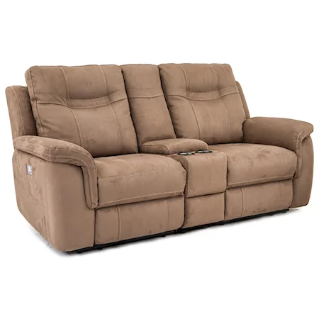 Power Reclining Loveseat with Power Headrests